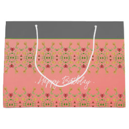 アートフローラデザイン ラージペーパーバッグ