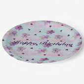 アートフローラ誕生日設計者 ペーパープレート (アングル)