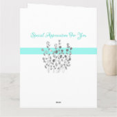 アートフローラ カード (裏面)