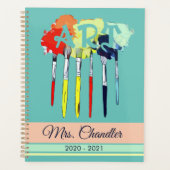 アートブラシとア絵を描ート先生 プランナー手帳 (正面)