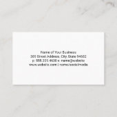 アートブラシストローク 名刺 (裏面)