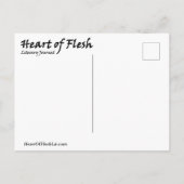 アートプリントはがき – エバとヘビ ポストカード (裏面)