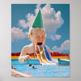 アートプリントもし「泣きたい」 ポスター