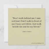 アートプリントカードバーズソング秋 (裏面)