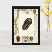 アートプリントグリーティングカード – Trilobita カード (黄色い花)