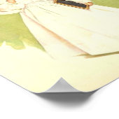 アートプリントバイマウードハンフリー小さな学校の日 ポスター (角)