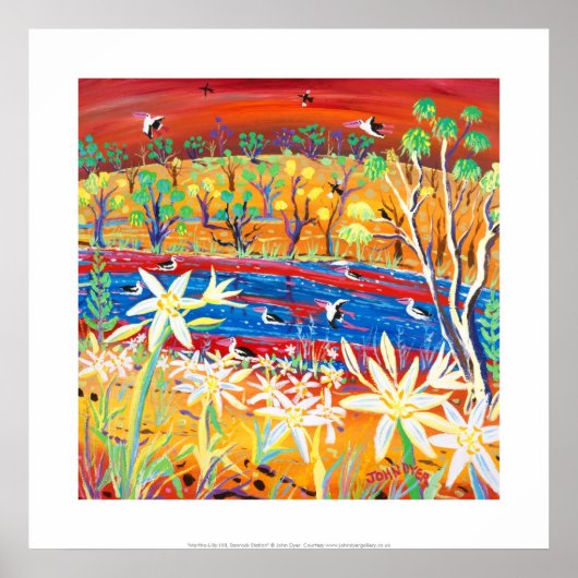 アートプリント：バンロックステーションペリカンとライリー ポスター (正面)