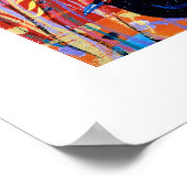 アートプリント:バンロックステーション湿地野生生物。 ポスター (角)