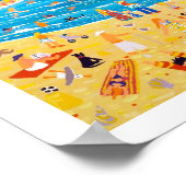 アートプリント：聖マイケル山。大きなキャンバス印刷 ポスター (角)