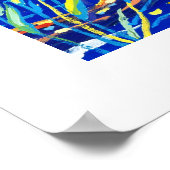 アートプリント: Banrock Station Pelicans, Gums, Moon ポスター (角)