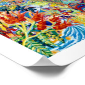 アートプリント: Garden of Eden, The Eden project ポスター (角)