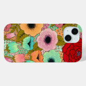 アートペインティング 花 庭園 アップル Case-Mate iPhoneケース (裏面 (横))