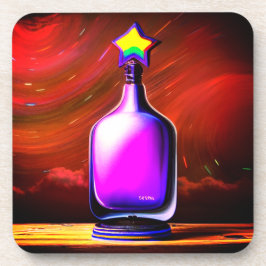 アートボトル コースター