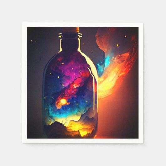 アートボトル スタンダードカクテルナプキン (正面)