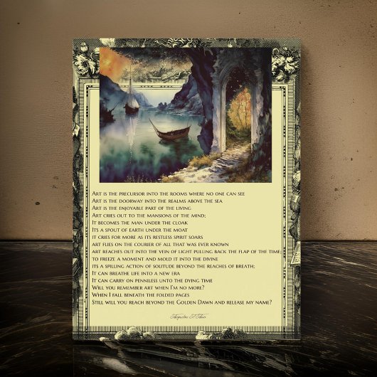 アートボート水池の詩 ポストカード