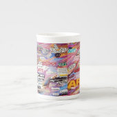 アートボーン中国マグ ボーンチャイナマグカップ (正面)