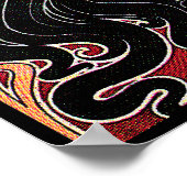 アートポスター：アールヌーボー- Bitter Oriental ポスター (角)