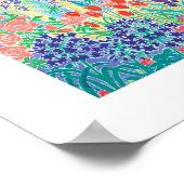 アートポスター:イタリアのイギリスのカントリーガーデン ポスター (角)