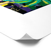 アートポスター:ジャングルバナナ、コスタリカ熱帯雨林 ポスター (角)