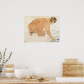 アートポスター：スケッチ: AUGUSTE RODIN ポスター (キッチン)