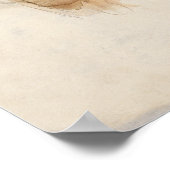 アートポスター：スケッチ: AUGUSTE RODIN ポスター (角)