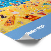 アートポスター：セントマイケル山のエスキモ・キッズ ポスター (角)