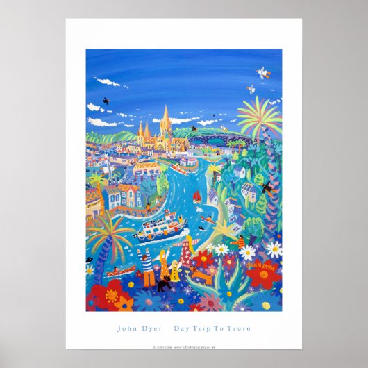 アートポスター：トゥルーロへの日帰り ポスター (正面)
