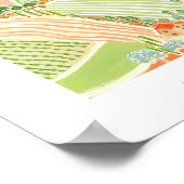 アートポスター：フランスのラストー州プロヴァンス・ヒルサイド ポスター (角)