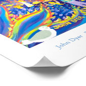 アートポスター:「レモンの下の踊り」 ポスター (角)