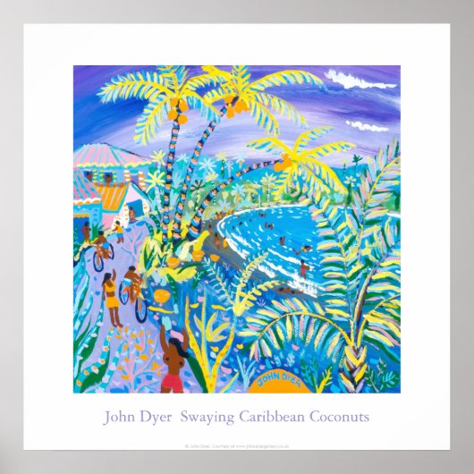 アートポスター:揺れるココカリブのンツ ポスター (正面)