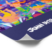 アートポスター:月の下での愛 ポスター (角)