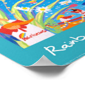 アートポスター：虹100年のおもしろい! ポスター (角)