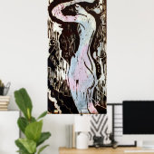 アートポスター – Art by Harriet Davidsohn -インテリア ポスター (ホームオフィス)