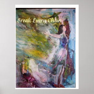 アートポスター「Break Every Chain」 ポスター