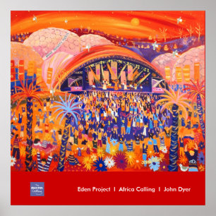アートポスター: Eden Project LIVE 8 by John Dyer ポスター