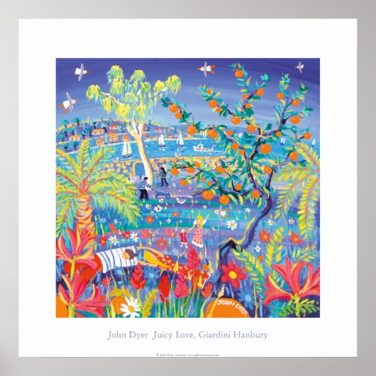 アートポスター: Juicy Love, Giardini Hanbury Italy ポスター (正面)