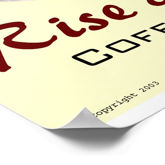 アートポスター/ "Rise & Shine" / Sally Coupe Jacobson ポスター (角)