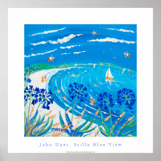 アートポスター: Scilly Blue View, Tresco ポスター