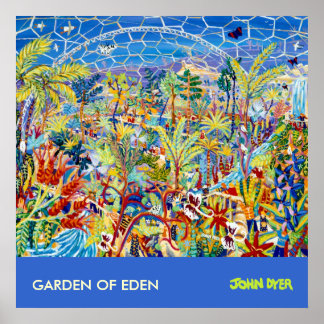 アートポスター: The Eden Project Cornwall, UK ポスター