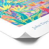 アートポスター: Tropical Garden Paradise、コートダジュール ポスター (角)