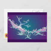 アートポストカード10:魔法バレー夜景Night Luminous ポストカード (正面/裏面)