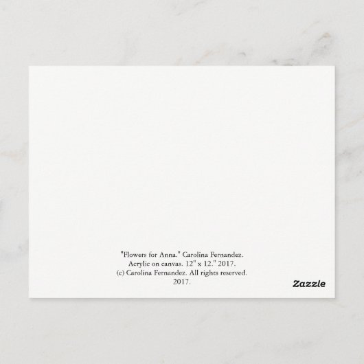 アートポストカード ポストカード (裏面)