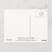 アートポストカード ポストカード (裏面)