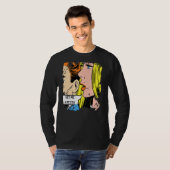 アートポップ・アートのでピザを手に入れよう Tシャツ (正面フル)