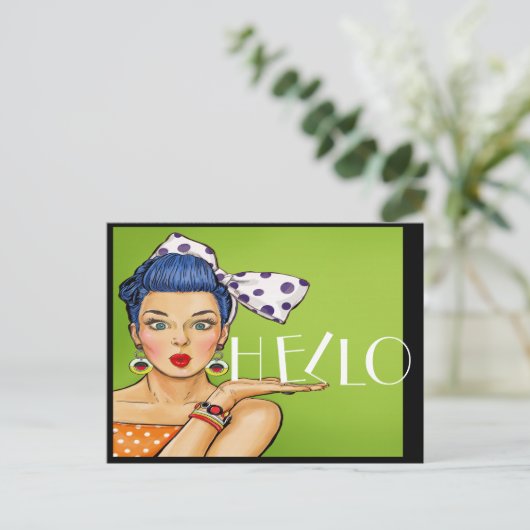 アートポップ・アートのはがき ポストカード (スタンド正面)