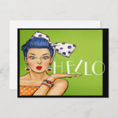 アートポップ・アートのはがき ポストカード (正面/裏面)