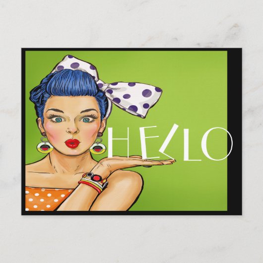 アートポップ・アートのはがき ポストカード (正面)