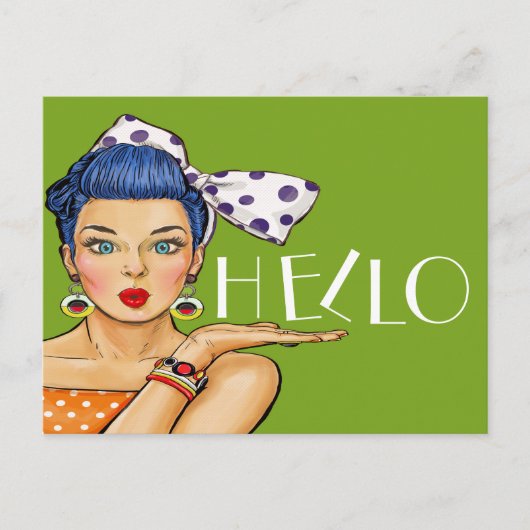 アートポップ・アートのはがき ポストカード (正面)