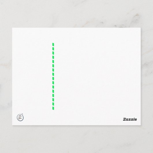 アートポップ・アートのはがき ポストカード (裏面)