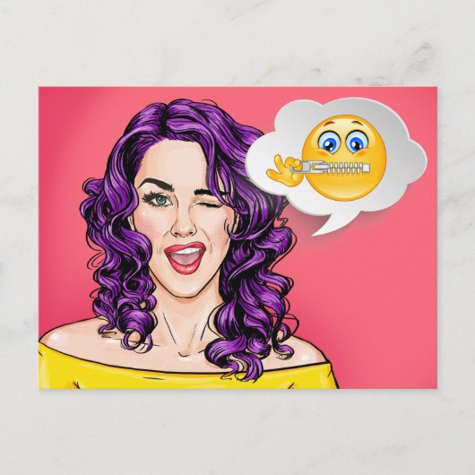 アートポップ・アートのはがき ポストカード (正面)